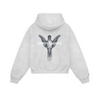 Gray Hummingbird Hoodie